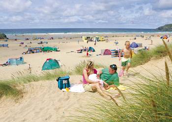 Holywell Bay